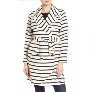 Madewell Striped Trench